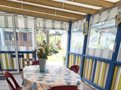 Cliquez pour découvrir toutes les photos de l'HÉBERGEMENT ! mobil-home - Domaine Des Pins photo 7