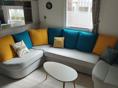 Cliquez pour découvrir toutes les photos de l'HÉBERGEMENT ! mobil-home - Domaine Des Pins photo 2