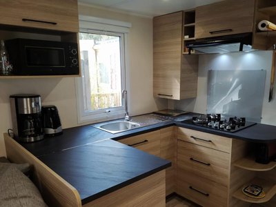 Cliquez pour découvrir toutes les photos de l'HÉBERGEMENT ! mobil-home - Domaine Des Pins photo 3