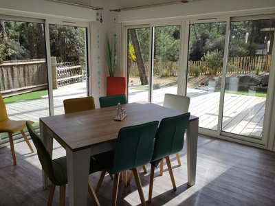 Cliquez pour découvrir toutes les photos de l'HÉBERGEMENT ! chalet - Domaine Des Pins photo 4