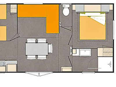 Cliquez pour découvrir toutes les photos de l'HÉBERGEMENT ! mobil-home - BONNES VACANCES Sur Le La Prairie**** photo 7