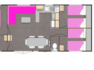 mobil-home - BONNES VACANCES Sur Le La Prairie**** photo 7