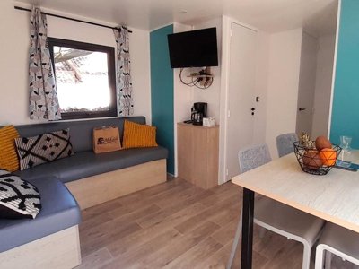Cliquez pour découvrir toutes les photos de l'HÉBERGEMENT ! mobil-home - Mahana By La Pège photo 12