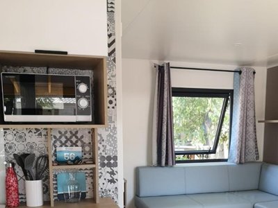 Cliquez pour découvrir toutes les photos de l'HÉBERGEMENT ! mobil-home - Mahana By La Pège photo 7