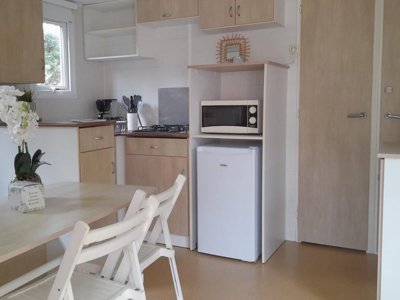 Cliquez pour découvrir toutes les photos de l'HÉBERGEMENT ! mobil-home - Mahana By La Pège photo 2