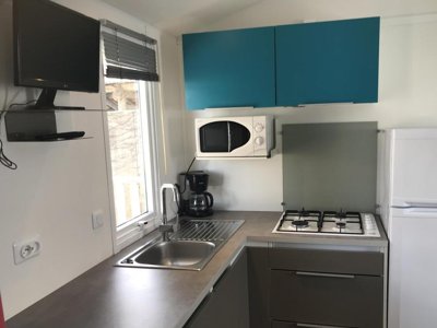 Cliquez pour découvrir toutes les photos de l'HÉBERGEMENT ! mobil-home - Mahana By La Pège photo 18