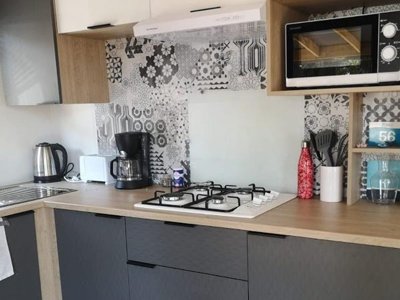 Cliquez pour découvrir toutes les photos de l'HÉBERGEMENT ! mobil-home - Mahana By La Pège photo 2