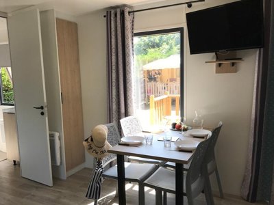 Cliquez pour découvrir toutes les photos de l'HÉBERGEMENT ! mobil-home - Mahana By La Pège photo 6