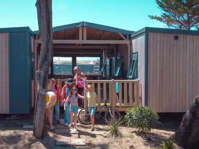 Cliquez pour découvrir toutes les photos de l'HÉBERGEMENT ! mobil-home - Mahana By La Pège photo 3