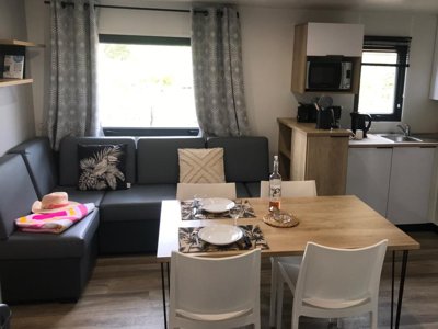 Cliquez pour découvrir toutes les photos de l'HÉBERGEMENT ! mobil-home - Mahana By La Pège photo 4