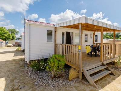 Cliquez pour découvrir toutes les photos de l'HÉBERGEMENT ! mobil-home - La Parée Du Both photo 2