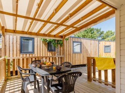 Cliquez pour découvrir toutes les photos de l'HÉBERGEMENT ! mobil-home - La Parée Du Both photo 2