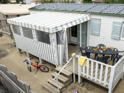Cliquez pour découvrir toutes les photos de l'HÉBERGEMENT ! mobil-home - La Parée Du Both photo 2