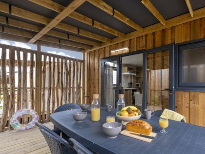 Cliquez pour découvrir toutes les photos de l'HÉBERGEMENT ! mobil-home - La Parée Du Both photo 2