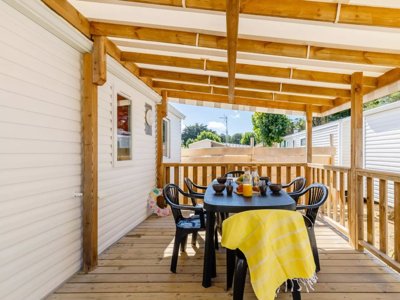 Cliquez pour découvrir toutes les photos de l'HÉBERGEMENT ! mobilhome - La Parée Du Both photo 7
