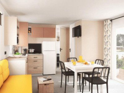 Cliquez pour découvrir toutes les photos de l'HÉBERGEMENT ! mobil-home - Le Saint Eloy photo 2