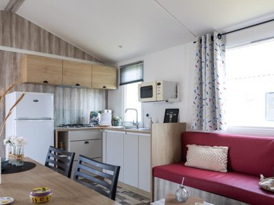 Cliquez pour découvrir toutes les photos de l'HÉBERGEMENT ! mobil-home - Domaine Des Salins photo 2