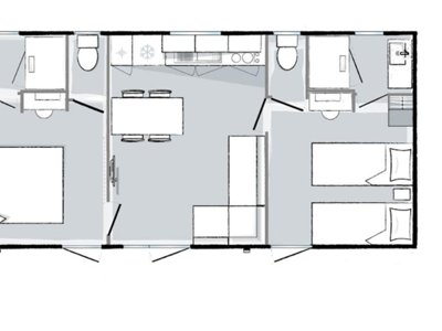 Cliquez pour découvrir toutes les photos de l'HÉBERGEMENT ! mobil-home - Riez à La Vie photo 7