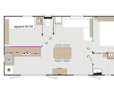 mobil-home - Riez à La Vie photo 5