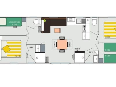 Cliquez pour découvrir toutes les photos de l'HÉBERGEMENT ! mobil-home - Riez à La Vie photo 7