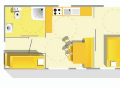 Cliquez pour découvrir toutes les photos de l'HÉBERGEMENT ! mobil-home - Riez à La Vie photo 7