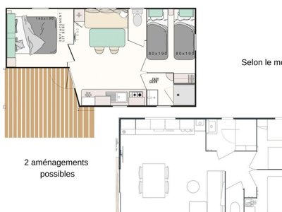 Cliquez pour découvrir toutes les photos de l'HÉBERGEMENT ! mobil-home - Riez à La Vie photo 3