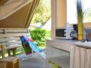 bungalow toilé - camping Riez à La Vie photo 3