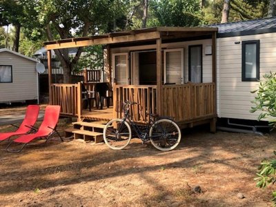 Cliquez pour découvrir toutes les photos de l'HÉBERGEMENT ! mobil-home - Ushuaïa Villages La Conge photo 2