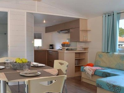 Cliquez pour découvrir toutes les photos de l'HÉBERGEMENT ! mobil-home - L'Abri Des Pins photo 9