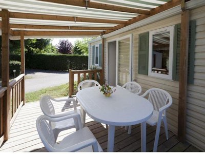 Cliquez pour découvrir toutes les photos de l'HÉBERGEMENT ! mobil-home - Le Both D'Orouet photo 2