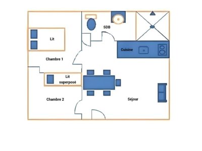 Cliquez pour découvrir toutes les photos de l'HÉBERGEMENT ! maison de campagne - Des Bains photo 4