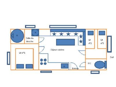 Cliquez pour découvrir toutes les photos de l'HÉBERGEMENT ! mobil-home - Des Bains photo 7