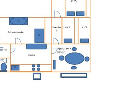 Cliquez pour découvrir toutes les photos de l'HÉBERGEMENT ! appartement - Des Bains photo 8