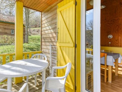 Cliquez pour découvrir toutes les photos de l'ÉTABLISSEMENT ! camping Vacancéole Les Chalets De La Chazotte photo 11