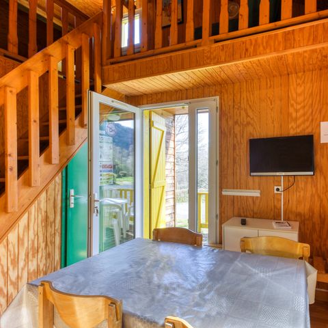 Cliquez pour découvrir toutes les photos de l'HÉBERGEMENT ! chalet - Hameau De Chalets De La Chazotte photo 2