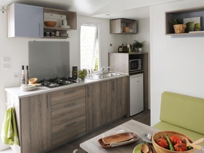 Cliquez pour découvrir toutes les photos de l'HÉBERGEMENT ! mobil-home - Les Samaras photo 2