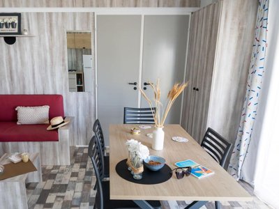Cliquez pour découvrir toutes les photos de l'HÉBERGEMENT ! mobil-home - La Prairie photo 4