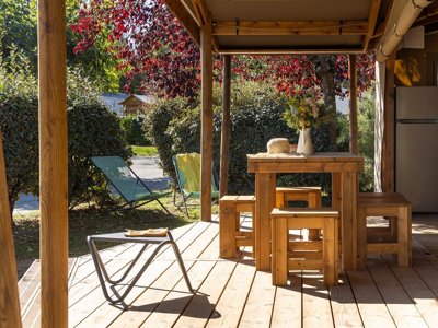 Cliquez pour découvrir toutes les photos de l'HÉBERGEMENT ! chalet - Flower La Davière Plage photo 7