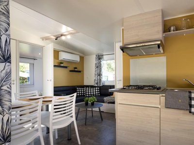 Cliquez pour découvrir toutes les photos de l'HÉBERGEMENT ! mobil-home - Flower La Davière Plage photo 2