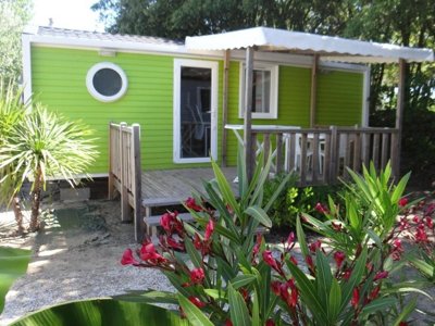 Cliquez pour découvrir toutes les photos de l'HÉBERGEMENT ! mobil-home - Le Bois Verdon photo 2