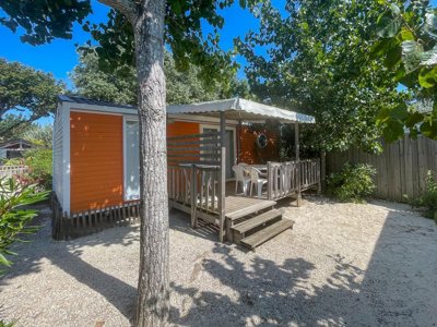 Cliquez pour découvrir toutes les photos de l'HÉBERGEMENT ! mobil-home - Le Bois Verdon photo 3