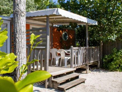 Cliquez pour découvrir toutes les photos de l'HÉBERGEMENT ! mobil-home - Le Bois Verdon photo 5