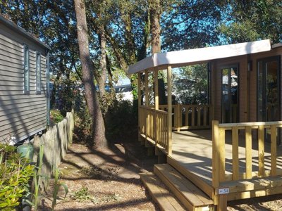 Cliquez pour découvrir toutes les photos de l'HÉBERGEMENT ! mobil-home - Le Bois Verdon photo 8