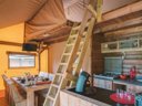 Cliquez pour découvrir toutes les photos de l'HÉBERGEMENT ! tente en toile et bois - camping Village De La Guyonniere photo 5