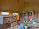 tente en toile et bois - camping Village De La Guyonniere photo 2