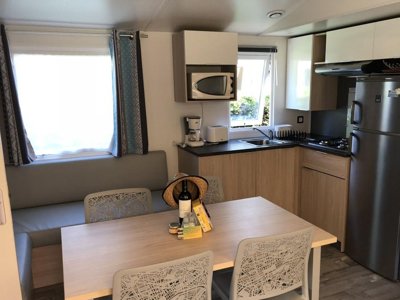 Cliquez pour découvrir toutes les photos de l'HÉBERGEMENT ! mobil-home - Domaine Du Vieux Moulin photo 9
