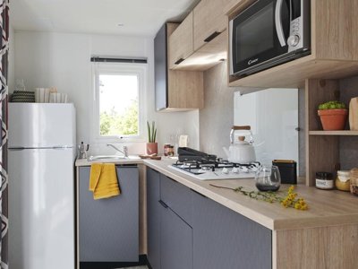 Cliquez pour découvrir toutes les photos de l'HÉBERGEMENT ! mobil-home - Domaine Du Vieux Moulin photo 2