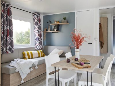 Cliquez pour découvrir toutes les photos de l'HÉBERGEMENT ! mobil-home - Domaine Du Vieux Moulin photo 4