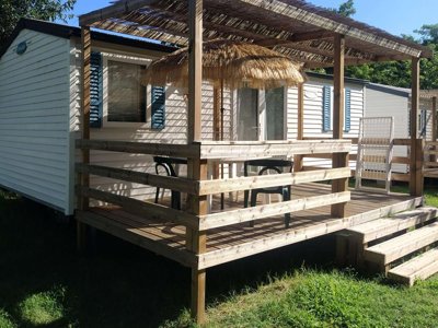 mobil-home - Mas Sud Ardèche photo 1