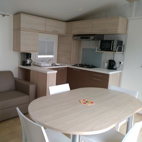 Cliquez pour découvrir toutes les photos de l'HÉBERGEMENT ! mobil-home - Le Lizot photo 2